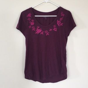 Embroidered LOFT T-shirt
